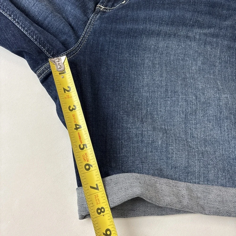 Silver Jeans Co Suki Bermuda Women's Blue Denim Shorts Size 18 New - Picture 5 of 14